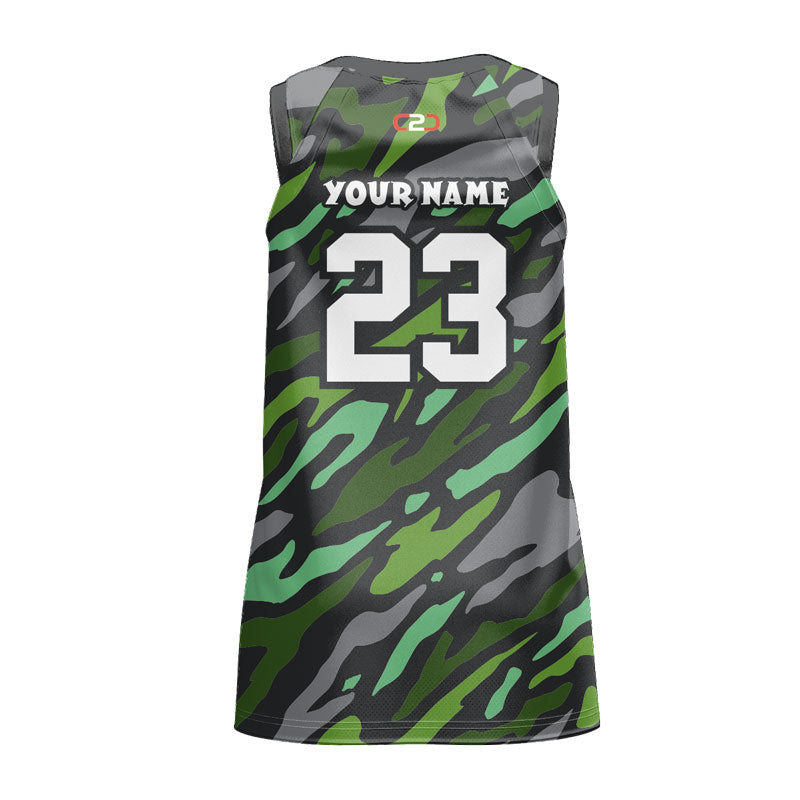 Custom Empire Ladies Slimfit Hp Split Basketball Singlet