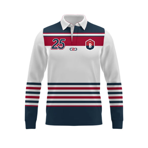 Knitted Rugby Jersey 05 Design Your Own Custom Front