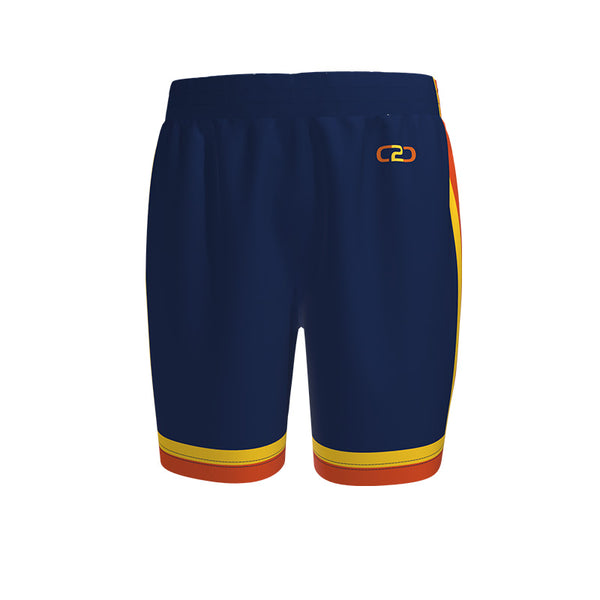 Custom Oklahoma City Thunder Champs Core Shorts Pro - front View