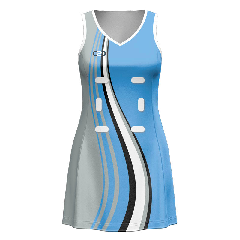 Swirl Core Netball Dress Custom Design Your Own– Coast 2 Coast Sports South  Africa