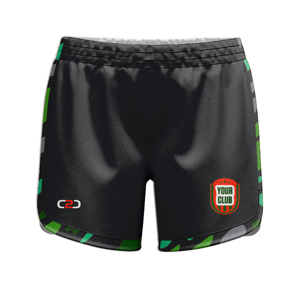 Custom SNIPER Ladies Shorts 13CM Front View
