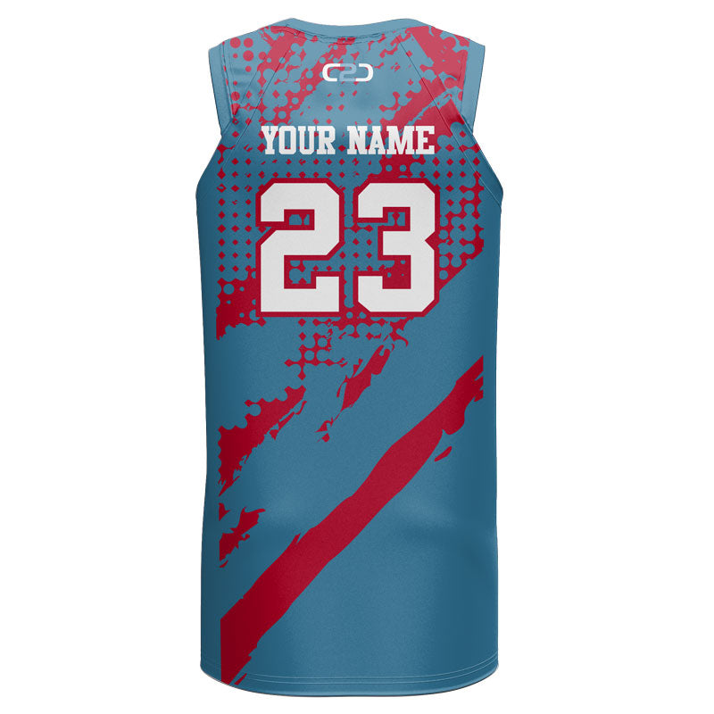 Custom West Slimfit Hp Split Basketball Singlet– Coast 2 Coast Sports ...